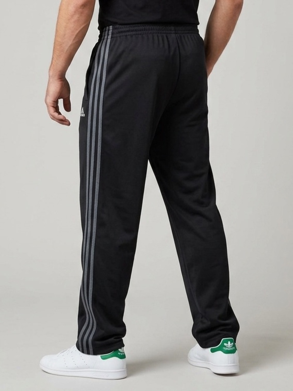Adidas Jogger Pants with Blue Stripes